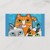 猫の名刺 名刺 (裏面)