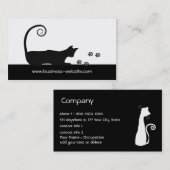 猫の名刺 名刺 (正面/裏面)