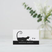 猫の名刺 名刺 (スタンド正面)