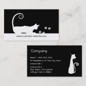 猫の名刺 名刺 (正面/裏面)