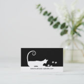 猫の名刺 名刺 (スタンド正面)