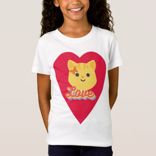 猫の名前 キティ Tシャツ (正面)