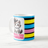猫の名言 コーヒーマグカップ (正面左)