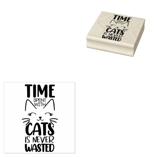 猫の名言 ラバースタンプ (押印)