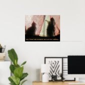 猫の告白 ポスター (ホームオフィス)