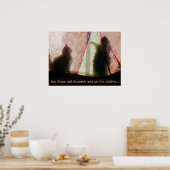 猫の告白 ポスター (キッチン)