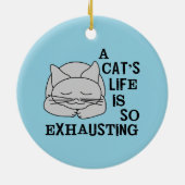 猫の命 セラミックオーナメント (裏面)