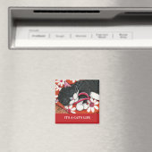 猫の命 | Personalizable Cat Art Magnet マグネット (インサイチュ (食洗機))