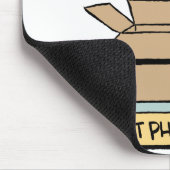 猫の哲学のマウスパッド マウスパッド (コーナー)