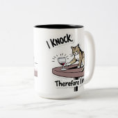 猫の哲学 ツートーンマグカップ (正面右)