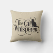 猫の囁くもの クッション (裏面)