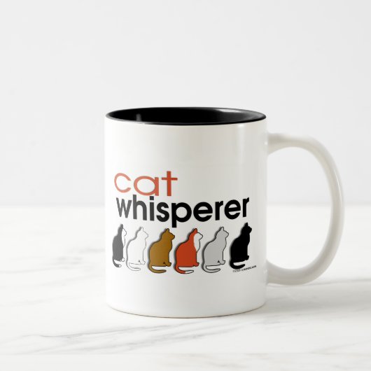 猫の囁くもの ツートーンマグカップ (右)