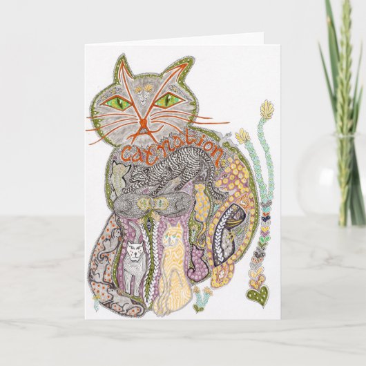 猫の国家カード カード (正面)