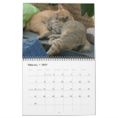 猫の国際的カレンダー カレンダー (2月 2027)