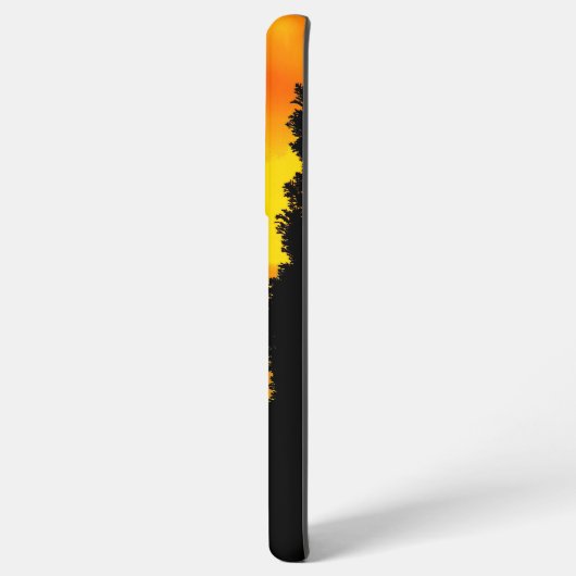 猫の夕日 SAMSUNG GALAXYケース (裏面横)