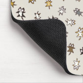 猫の多く マウスパッド (コーナー)