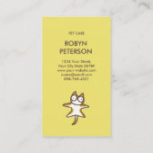 猫の多く 名刺 (裏面)