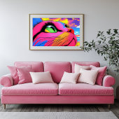 猫の夢 キャンバスプリント