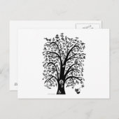 猫の夢 ポストカード (正面/裏面)