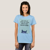 猫の大きな愛情 Tシャツ (正面フル)