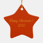 猫の天使のウクライナの民芸 セラミックオーナメント (裏面)