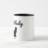 猫の女性 マグカップ (中央)