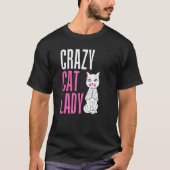 猫の女最高の猫の母は猫の猫の子猫 Tシャツ (正面)