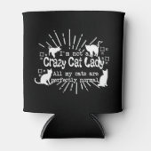 猫の女熱狂するの子じゃない 缶クーラー (正面)