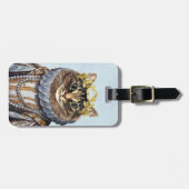 猫の女王2 ラゲッジタグ (正面横)