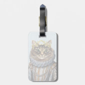 猫の女王2 ラゲッジタグ (裏面縦)