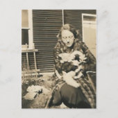 猫の女 ポストカード (正面)