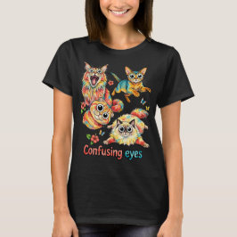 猫の好奇心カルテット、かわいい猫のPNG、猫好き Tシャツ