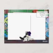 猫の姿勢…...猫っぽさ! ポストカード (裏面)