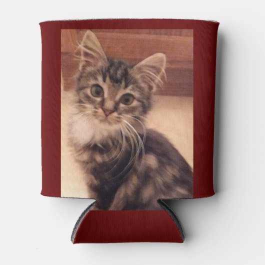 猫の子猫用断熱缶クーラー 缶クーラー (正面)