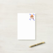 猫の子猫魚ノート ポストイット (デスク上)