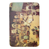 猫の学校、ルイWainの子ネコ バスマット (正面縦)