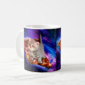 猫の宇宙 コーヒーマグカップ (正面左)