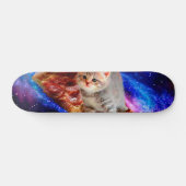 猫の宇宙 スケートボード (横)