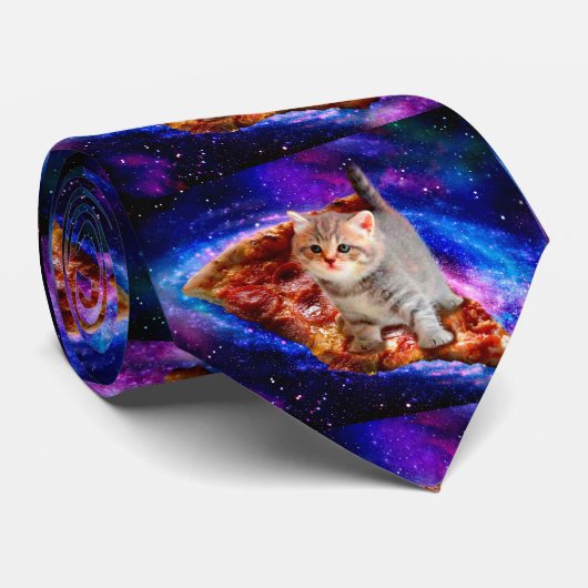 猫の宇宙 ネクタイ (ロール)
