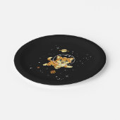 猫の宇宙 ペーパープレート (アングル)