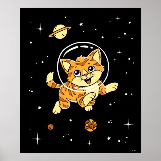 猫の宇宙 ポスター (正面)