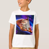 猫の宇宙 Tシャツ (正面)