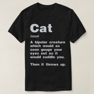 猫の定義 Tシャツ