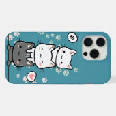 猫の寝そべるiPhoneケース iPhoneケース (裏面横)