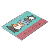 猫の山 ノートブック (左側)