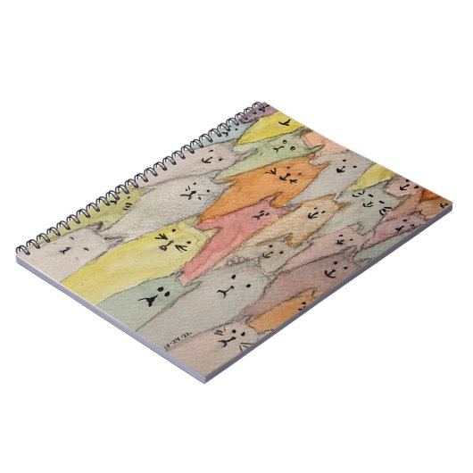 猫の山 ノートブック (左側)