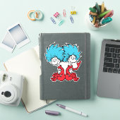 猫の帽子にThing+One+Thing+Two シール (iPadカバー)