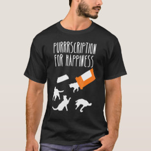 猫の幸せを求める記述 Tシャツ