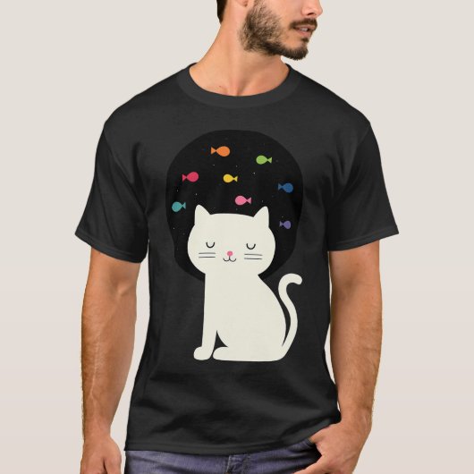 猫の幻想 Tシャツ (正面)