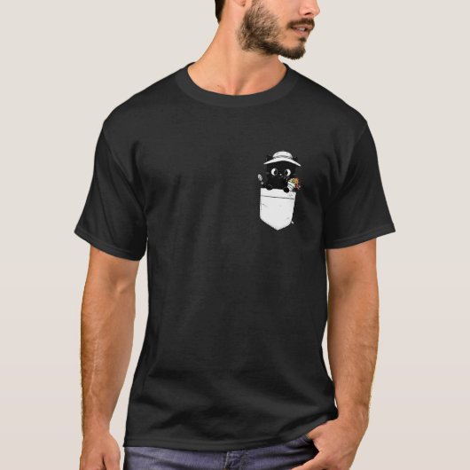 猫の庭のチェストバッグ Tシャツ (正面)